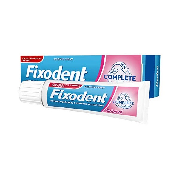 Fixodent Complete Crème adhésive pour prothèses dentaires 40 g