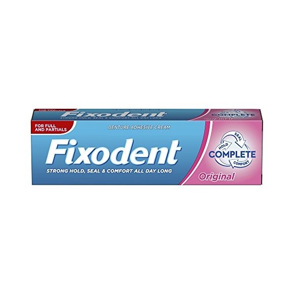 Fixodent Complete Crème adhésive pour prothèses dentaires 40 g