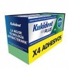 Kukident Pro Plus Adhésif pour prothèses dentaires, Pack de 4 x 40 g, meilleure protection