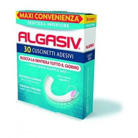 Algasiv Autocollant pour rotèse dentaire inférieure, 30 autocollants