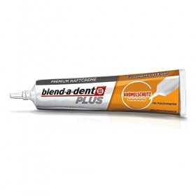 blend-a-dent Crème adhésive de première qualité pour la protection de la mie, Paquet de 3 3 x 40 g 