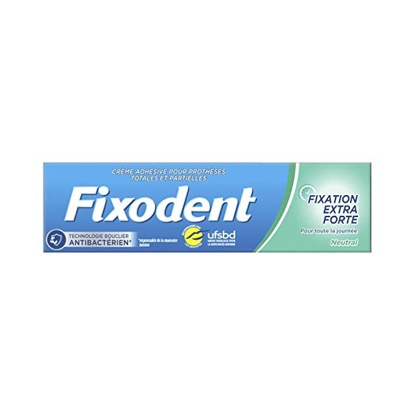 Fixodent Neutral Crème Adhésive Pour Prothèses Dentaires 47g & Neutral Crème Adhésive Pour Prothèses Dentaires 70,5 g