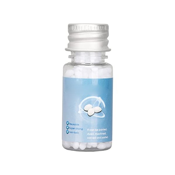 Kit de Réparation Dentaire, Perles de Remplissage des Dents Perles de Réparation Dentaire Temporaires Kit de Soins de Fixatio