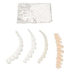 Kit de Réparation de Dents Temporaires, Kit de Réparation de Dents Temporaires, Fausses Dents Malléables, Perles de Réglage T