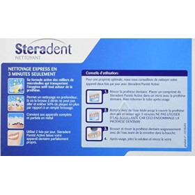 Steradent Nettoyant Pureté Active - 36 comprimés