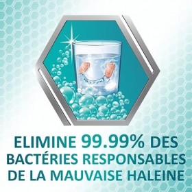 Polident Nettoyant Quotidien, Pour Prothèses Dentaires Partielles ou Complètes,Fraîcheur Intense, 36 Comprimés