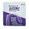 Retainer Brite Cleaning tablets, for removable appliances including clear retainers, clear aligners, mouthguards, nightguards