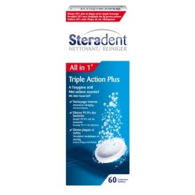 Steradent Triple Action Plus 60 Tab