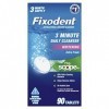 Fixodent Comprimés nettoyants quotidiens 3 minutes Plus Scope – 90 unités