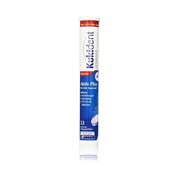 Kukident Activ Plus, 33 onglets