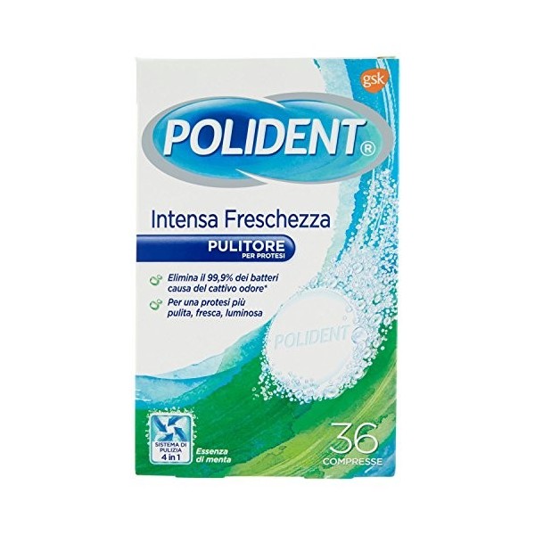 POLIDENT Compresse tripla fresc.* 36 pz. - Dentifrice