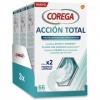 Corega Action Total tablettes nettoyantes pour prothèses dentaires, phrule dentaire et orthodontie, usage quotidien, 3 x 66 t