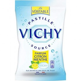 VICHY - Citron et Menthe 230G - Lot De 4