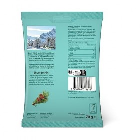 Ricola - Bonbons aux Plantes Suisses - Parfum Sève de Pin des Alpes - Sans Sucres -12 SachetS 70 g