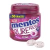 Mentos - Chewing-Gum Mentos Pure Fresh Cerise - Chewing-Gum Sans Sucres - Parfum Cerise Ultra Gourmand - Dure Longtemps - Boî