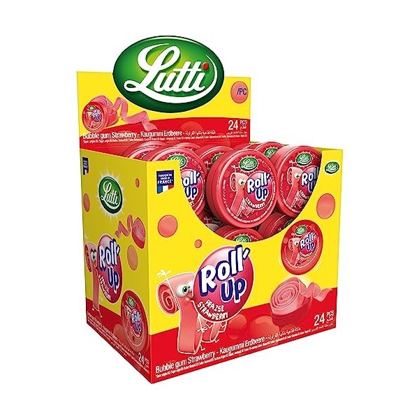 Lutti RollUp Fraise 29g