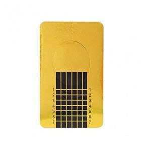 100pcs Forme Utile Place Nails Autocollants Porte-Papier À Ongles pour Manucure UV Gel