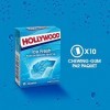 Hollywood Chewing Gum Ice Fresh - Parfum Menthe Fraîche – Sans Sucres avec Édulcorants - Lot de 20 paquets de 10 dragées 14 