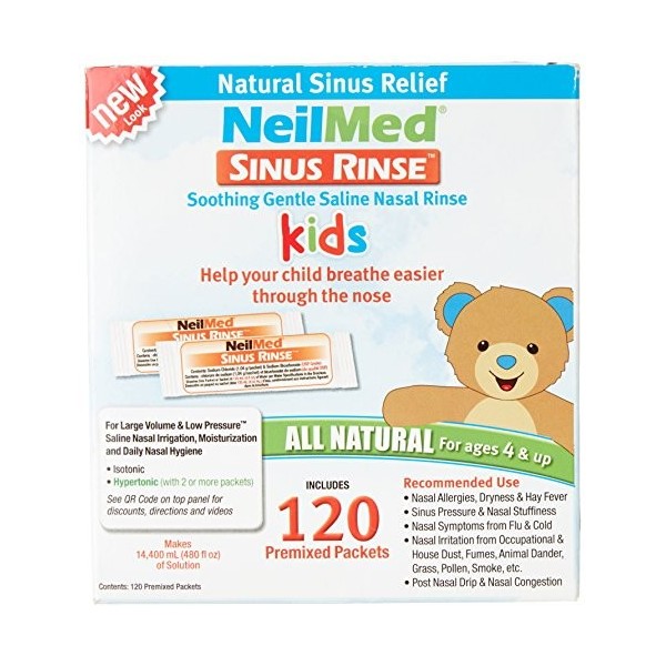 Neil Med Sinus Rinse Pediatric Packets , Premixed 120/box by NeilMed