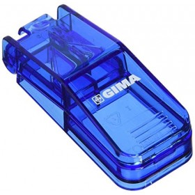 GIMA | Coupe-Comprimé Coupe Medicaments avec boîte En boîte de séparateur de comprim. Idéaux pour les personnes âgées, les en