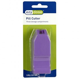 Ezy Dose Deluxe Coupe-comprimés avec boîte à comprimés
