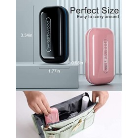 Baseola Petit coupe-pilules, coupe-pilules pour petites ou grandes pilules, coupe les comprimés de vitamines, joli hachoir po