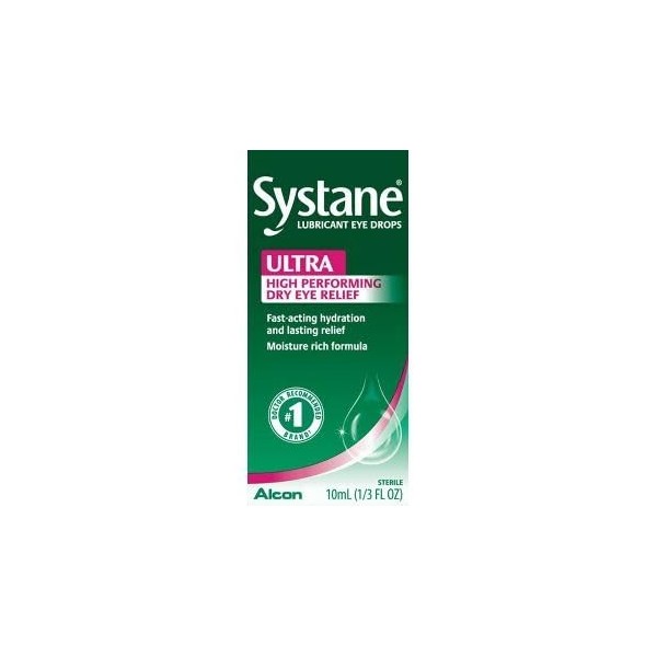 Systane Ultra Thomaswi Lubrifiante Gouttes pour les yeux, 0.3 Once fluide