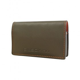 PILBOX Boîte à Pilules Mini Chocolat, Pilulier semainier - Taupe/Orange