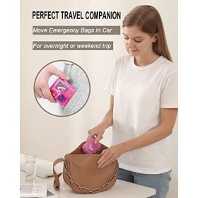 Lot de 4 piluliers portables de voyage hebdomadaires pour sac à main, vitamines, huile de poisson, boîte à médicaments, par M