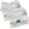 Sachets Individuels pour Pilules et Comprimés - Paquet de 100 3" x 2.75" Pochettes en Plastique pour Médicaments de Voyage 