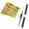 TouGod Lot de 200 rouleaux de papier dextension et 1 stylo à ongles, pour reconstruction des ongles, reconstruction des ongl