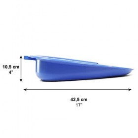 PEPE - Bassin de Lit Adulte, Urinoir de Lit pour Homme et Femme, Bassin Urinaire, Urinoir Femme Couché, Bassin Urinoir Homme,