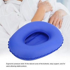 Cuvette de Lit Gonflable, Anti-escarre Urinoir de Toilette Coussin Bassin de Lit Gonflable Bac de Lit Gonflable Pliable pour 