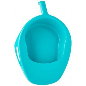 Performance Health Fracture Bed Pan with Green Lid