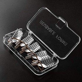 Chablon Reutilisable Pour Ongle, Réutilisable Guide Extension, Professionnel Forme Nail Art Guide, 5pcs Art Dongle Guide De 