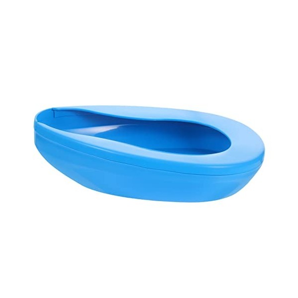 2Pcs Bedridden Female With Pots Bedside Nursing Blue Smooth Home Pot Bedpan Seat Patients Hospital Supply Pot Pan And Men Dut