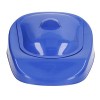 PP bassin de lit doux ergonomique patient bassin doux portable femmes enceintes maison chambre bassin de lit Bleu foncé