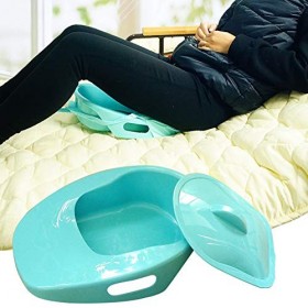 NACHEN Bassin De Lit Portable, Médical Et À Domicile Le Patient Est Allongé dans Son Lit Et Urine, Convient Aux Patients Alit