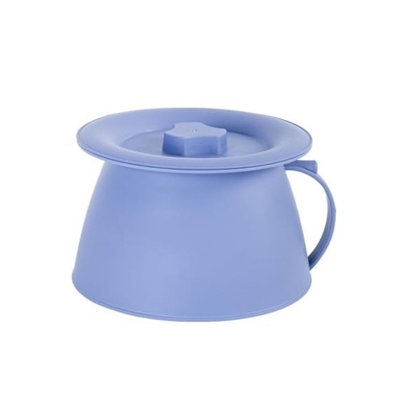 NEDLON Pot De Chambre avec Couvercle pour Femme, Seau Durine en Plastique De Crachoir, Toilettes Durinoir Portatives De Che