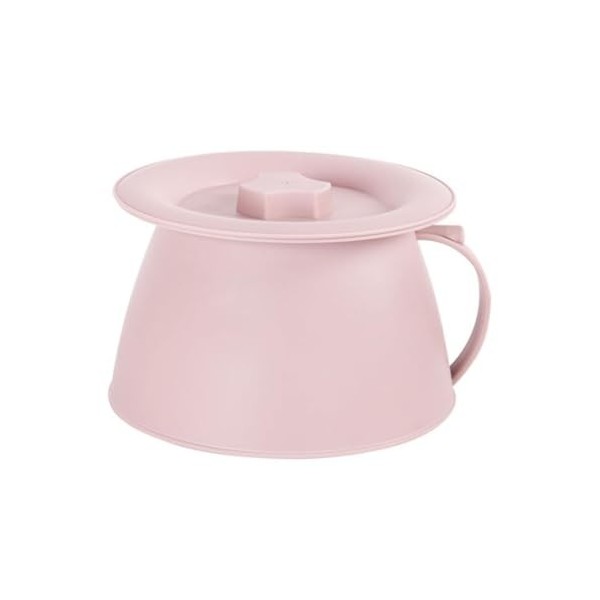 NEDLON Pot De Chambre avec Couvercle pour Femme, Seau Durine en Plastique De Crachoir, Toilettes Durinoir Portatives De Che