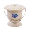 NEDLON Portable Crachoir avec Poignée, Urinoir Pot Pot De Chambre Seau À Urine avec Couvercle pour Le Ménage Adultes Enceinte