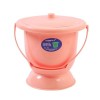 NEDLON Portable Crachoir avec Poignée, Urinoir Pot Pot De Chambre Seau À Urine avec Couvercle pour Le Ménage Adultes Enceinte