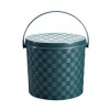 NEDLON Pot De Chambre Épais avec Couvercle, Tabouret De Rangement pour Pot en Plastique Portable pour Camping Voyage Maison V