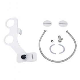 Fixation De Bidet Pour Toilettes, Buse Autonettoyante à 360 Degrés, Pression Deau Réglable G1/2, Fixation De Siège De Toilet