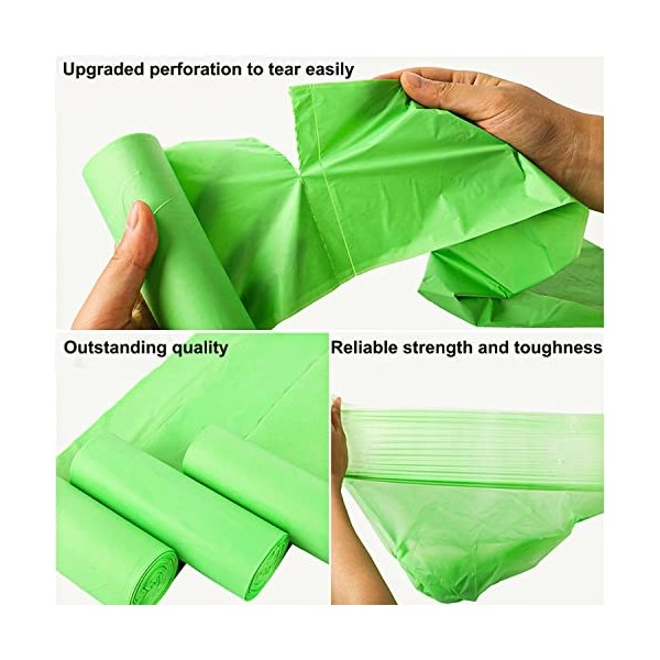 90 Pièces Sacs pour Chaise Percée, avec 60 Coussinets Super Absorbants, Taille Universelle, Sac Jetable pour Toilettes Portab