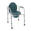 Mobiclinic, Chaise percée, Mod. Arroyo, Marque européenne, Chaise pot avec Couvercle, Hauteur réglable, Pieds antidérapants e