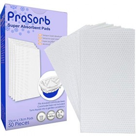 Prosorb Lot de 50 coussinets super absorbants pour chaise percée