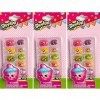 Shopkins Nails Lot de 3 cupcakes 30 clous au total .