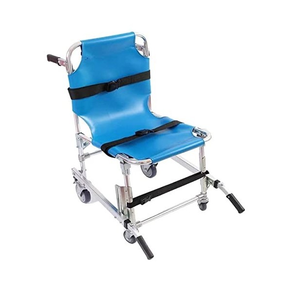 Chaise Descalier durgence Légère EMS, Pliable avec Boucles À Dégagement Rapide, Chaise Dévacuation durgence Descalier d