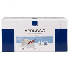 Nrs Healthcare Abena Abri-Bag Sacs Jetables Commode - Lot de 20